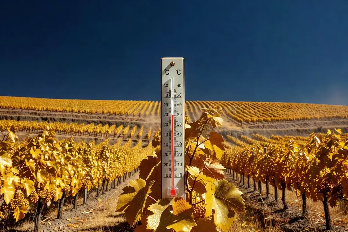 Carte thermique des records de température en Franche-Comté